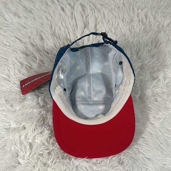 Nintendo Mariokart by Culturefly 5 Panel Adjustable Blue Cap Hat NWT - Picture 6 of 8